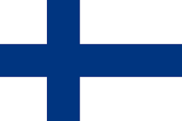 bandeira da Finlândia